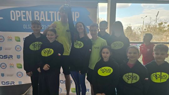 KS Aqua Sport na podium Baltic Cup! Wielki sukces młodych pływaków