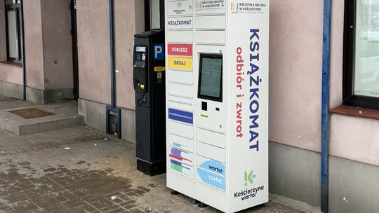 Książkomat w Kościerzynie już działa! Sprawdź, jak odebrać książkę 24/7 Książkomat w Kościerzynie już działa! Sprawdź, jak odebrać książkę 24/7