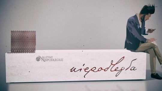 Ławka Niepodległości w Kościerzynie