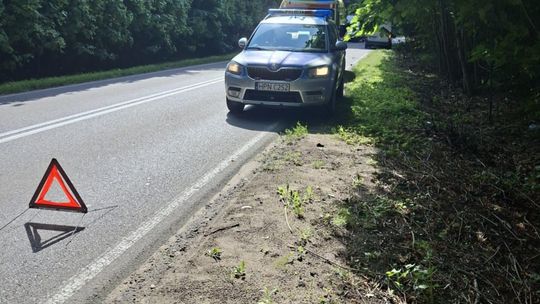 Lubieszyn: 59-latek potrącony przez auto. Kierowca ukarany mandatem, pieszy bez obrażeń