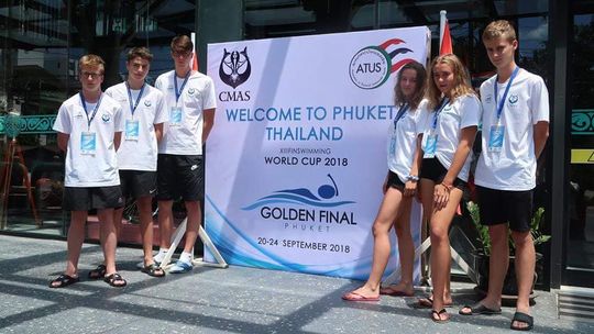 Manta Kościerzyna na zawodach w Tajlandii