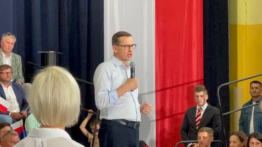 Mateusz Morawiecki odwiedził Kościerzynę