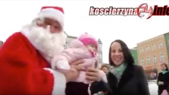 Mikołaj na rynku 2010 rok.