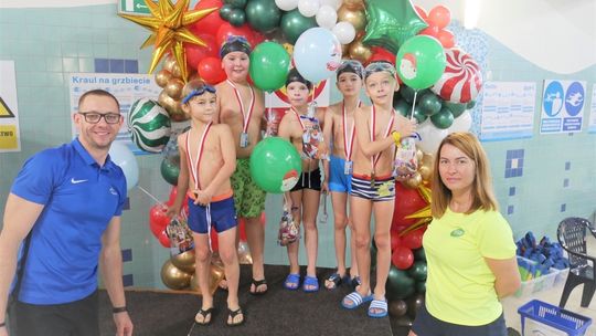 Mikołajki na basenie