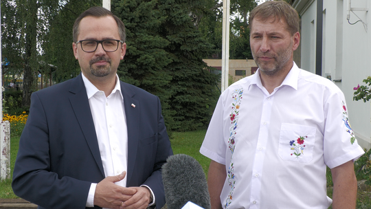 Minister Marcin Horała gościł w Kościerzynie