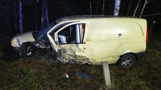 Mniej wypadków w powiecie. Święta i Nowy Rok spokojniejsze na drogach