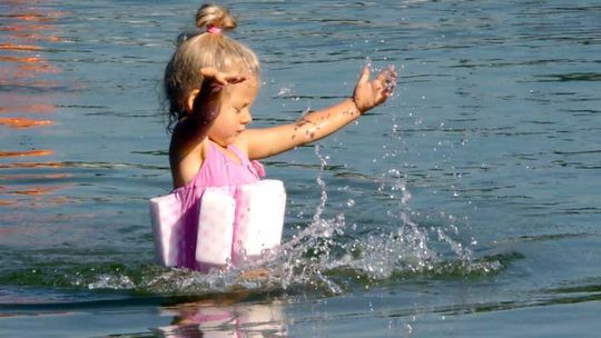 Naucz się pływać nad Gałęźnym!