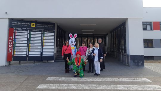 Niecodzienni goście w kościerskim szpitalu