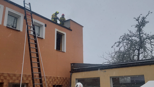 Niegroźny pożar na 8-Marca