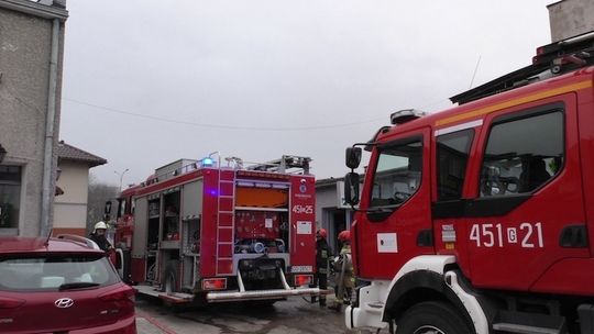 Niegroźny pożar przy ul. Kowalskiej