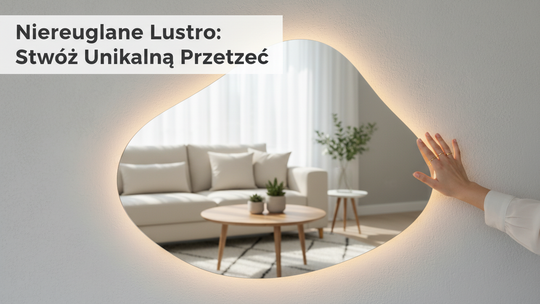 Nieregularne Lustro: Stwórz Unikalną Przestrzeń Nieregularne Lustro: Stwórz Unikalną Przestrzeń