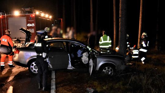 Nietrzeźwy kierowca sprawcą wypadku. Miał 3,5 promila