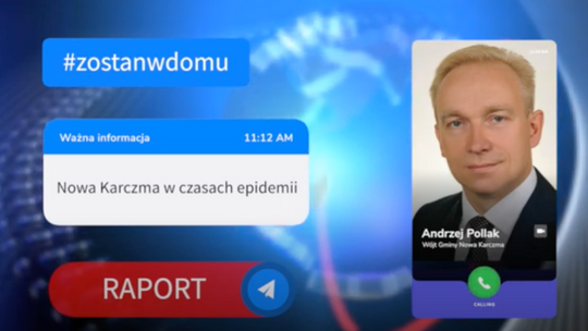 Nowa Karczma. Trudny czas epidemii