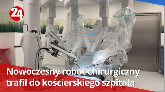 Robot chirurgiczny EDGE MP 1000 w Szpitalu Specjalistycznym w Kościerzynie – nowoczesne centrum leczenia i szkolenia medycznego.