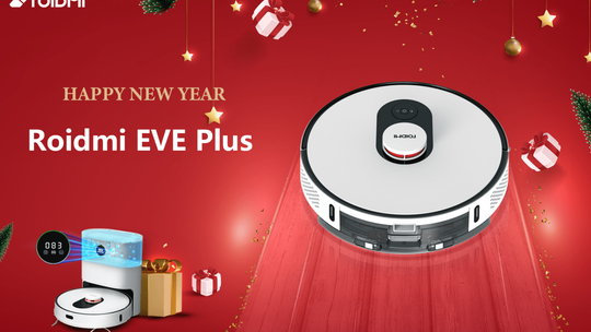 Noworoczna obniżka cen w 1744PL：ROIDMI Eve Plus robot odkurzający