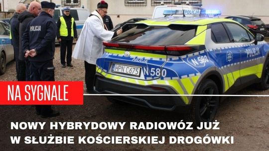 Nowy radiowóz dla drogówki. Wspólna inwestycja policji i samorządów