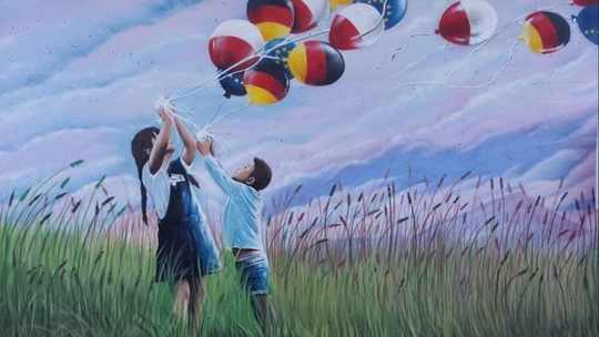 Odsłonięto pamiątkowy mural w Cölbe