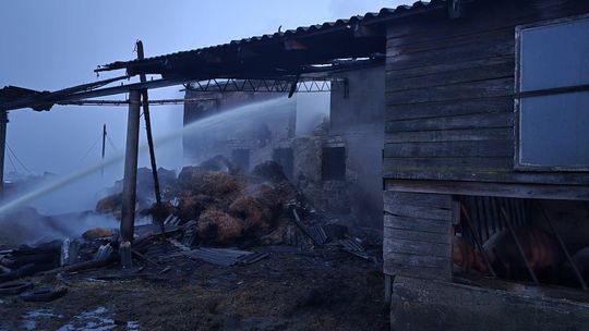 Ogień zabrał im dorobek życia. Rusza wsparcie dla rodziny z powiatu
