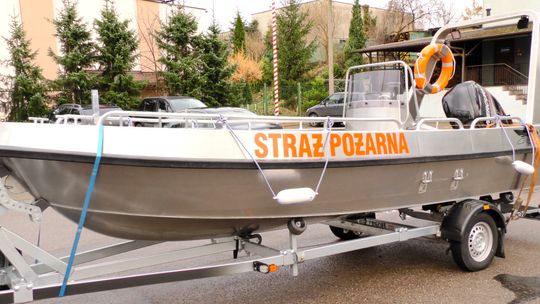 OSP w Kościerzynie rozwija skrzydła. Na początek: nowa łódź