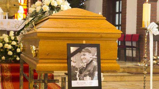 Ostatnie pożegnanie druha Daniela Justki