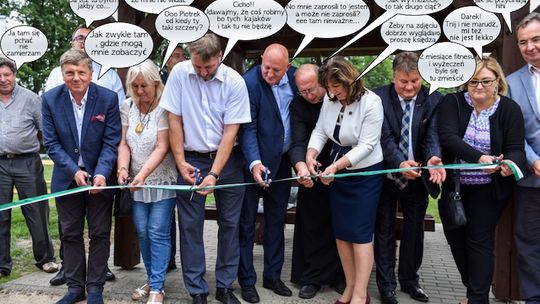 Otwarcie przystani kajakowej w Kościerzynie