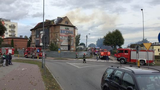 Paliła się kamienica przy Kartuskiej