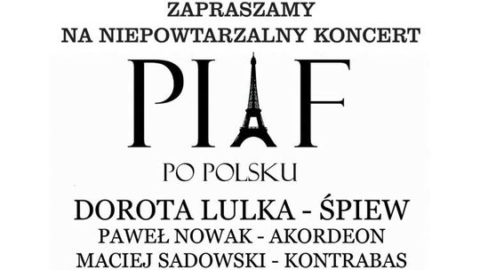 PIAF PO POLSKU - zapraszamy!