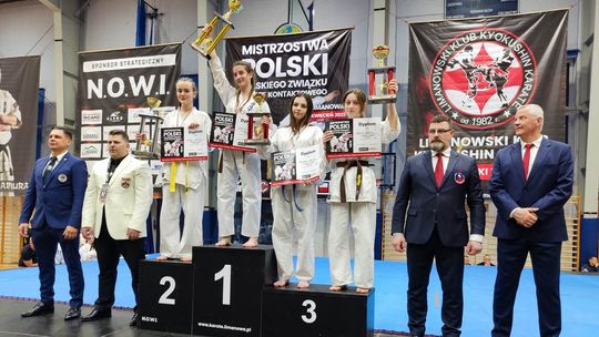 Pięć medali kościerskich karateków