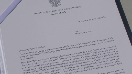 Piotr Karczewski członkiem Narodowej Rady Rozwoju