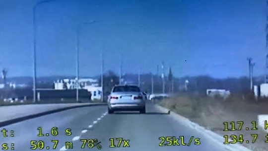 Pirat drogowy stracił prawo jazdy