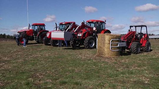 Pokaz maszyn w Lubaniu
