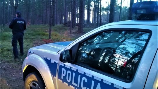 Policja odnalazła zagubionych grzybiarzy