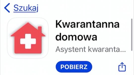 Policja przypomina o obowiązku korzystania z aplikacji "Kwarantanna Domowa"
