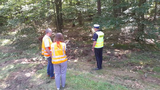 Policjanci i zarządcy drogi spotkali się w miejscu śmiertelnego wypadku