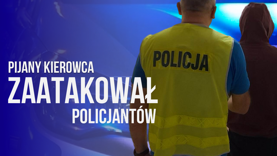 Pościg za kierowcą. Najpierw uciekał, później zaatakował