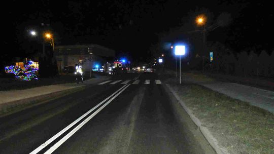 Potrącenie na pasach 