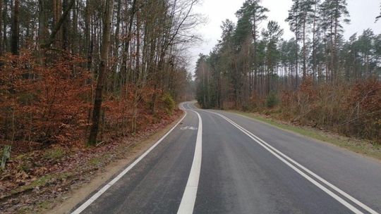 Powiat Kościerski.Cztery nowe drogi po gruntownym remoncie