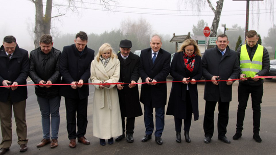 Powiat Kościerski.Finał kolejnych inwestycji drogowych
