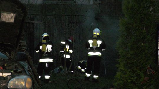 Pożar na ul. Norwida