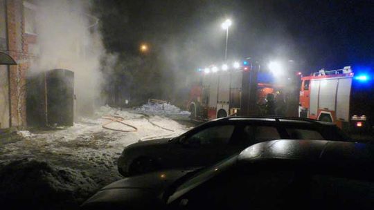 Pożar przy ul. Dworcowej. Ewakuowano 30 osób