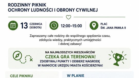 Rodzinny piknik bezpieczeństwa w Kościerzynie