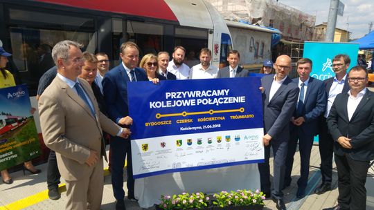 Ruszają weekendowe połączenia kolejowe z Bydgoszczy do Kościerzyny