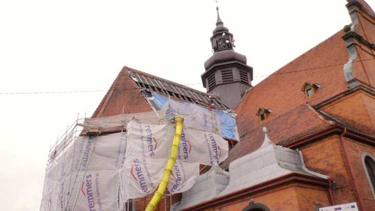 Ruszył remont dachu kościoła Świętej Trójcy