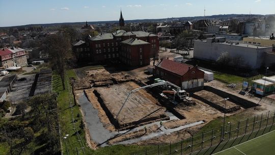 Ruszyła budowa hali sportowej przy "Budowlance" - aktualizacja