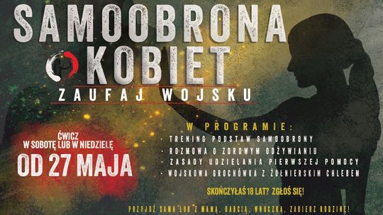 „Samoobrona kobiet – zaufaj wojsku” – ruszają zapisy na bezpłatne treningi