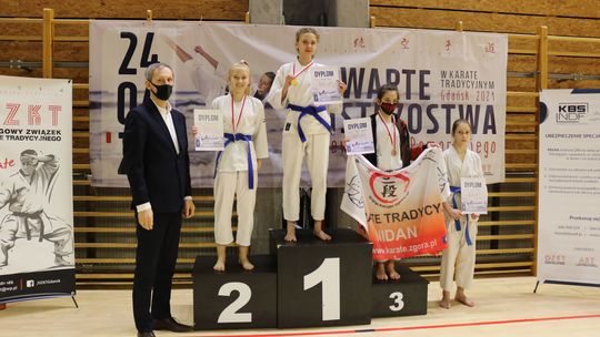 Siedem medali dla kościerskich karateków Siedem medali dla kościerskich karateków
