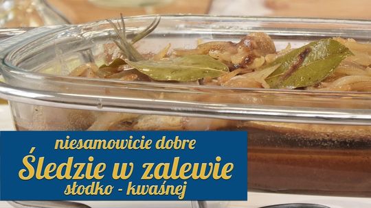 Śledzie w zalewie słodko-kwaśnej - Kaszubskie Gotowanie