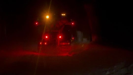 Śnieżny armagedon bez wypadków.Policja chwali kierowców