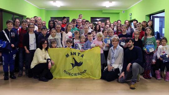 Spotkanie świąteczno-noworoczne UKS Manta Kościerzyna