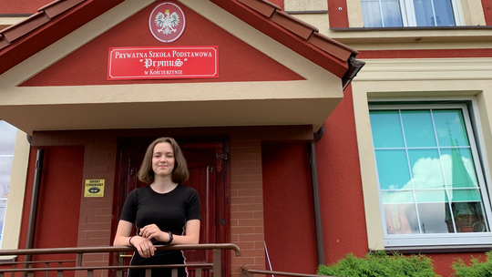 Sukcesy matematyczne uczennicy z Prywatnej Szkoły Podstawowej "Prymus"